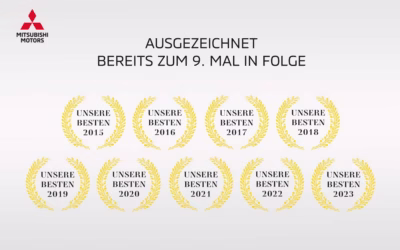 Wir wurden zum 9. Mal in Folge ausgezeichnet