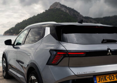 Eclipse Cross vollelektrisch Heckansicht