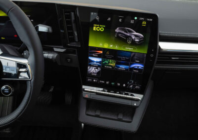 Eclipse Cross vollelektrisch Cockpit Eco Fahrmodus