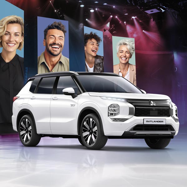 2025 Outlander PlugIn Hybrid weiß