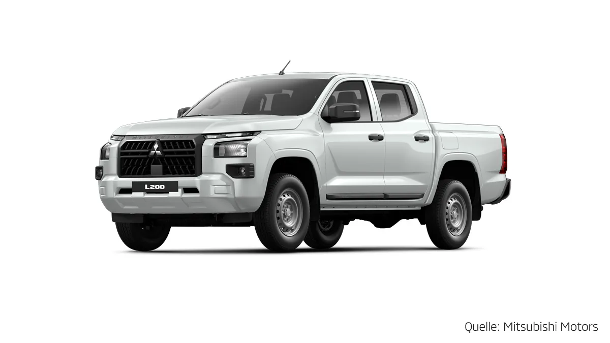 Mitsubishi-L200 weiss